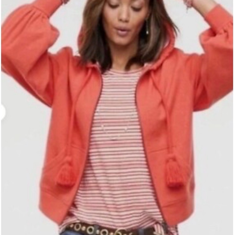 CAbi Pom Pom Hoodie